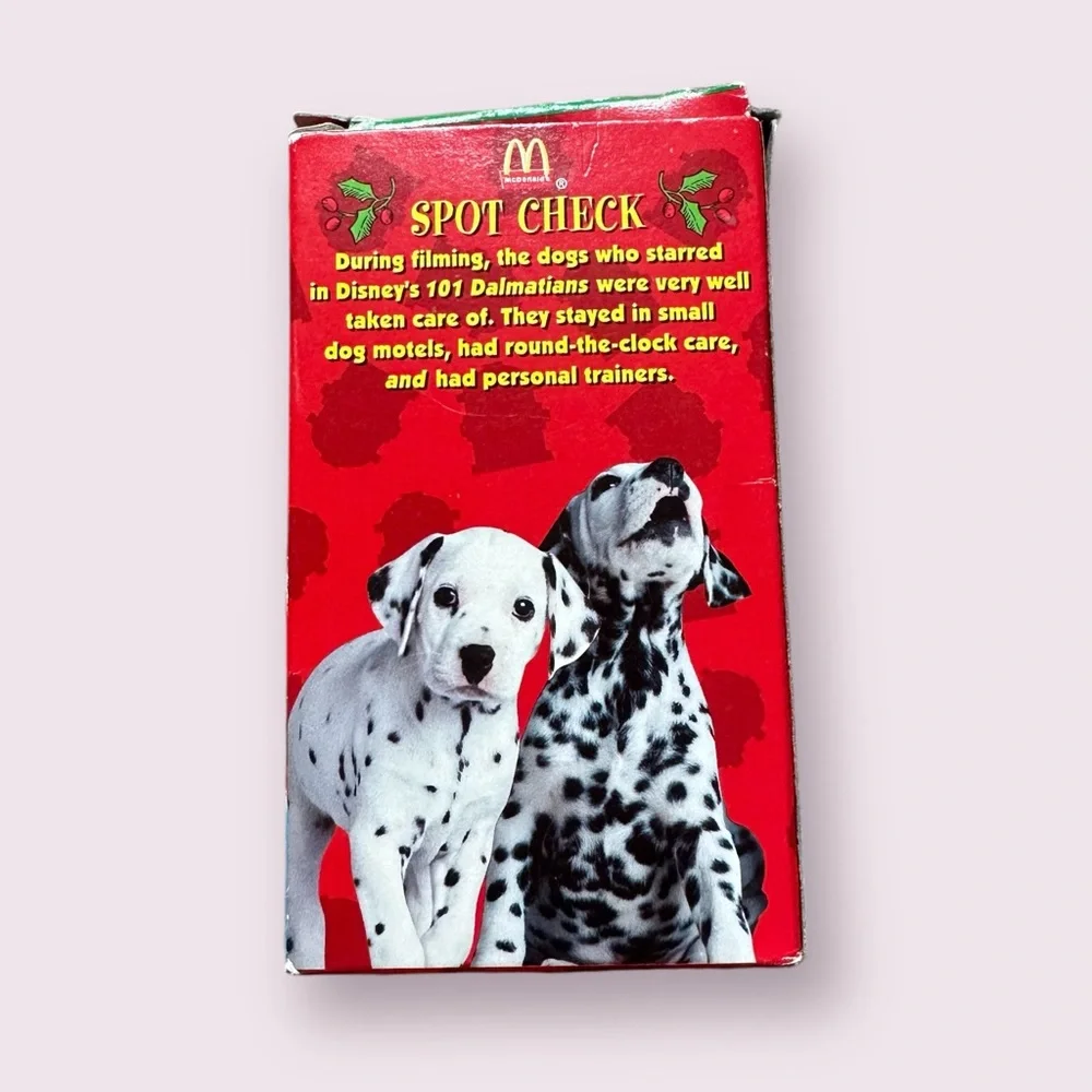 Vintage 1996 McDonald’s Disney 101 Dalmatians Snow Dome Small Collector Toy - Picture 3 of 10